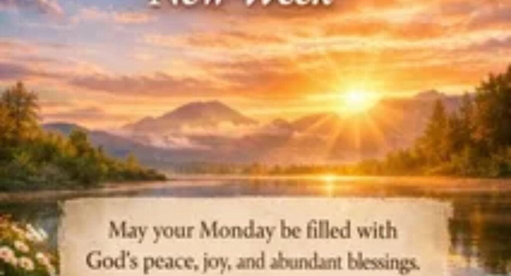 best new week blessings to start your week