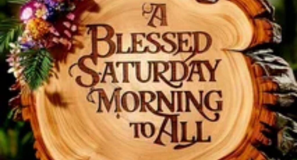 personalizing your own saturday blessing