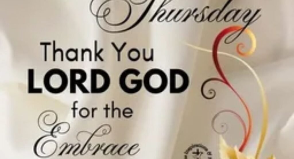 thankful thursday blessings and prayers