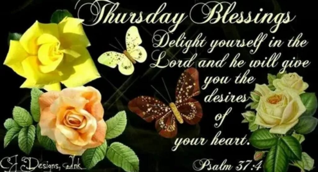 thursday blessings gif with quotes for friends and family