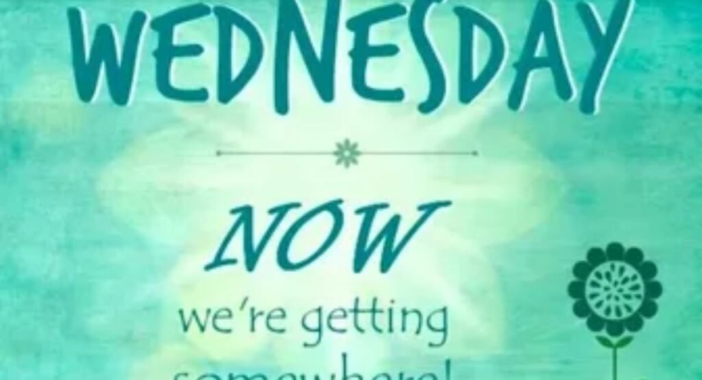 wednesday blessings and positive affirmations