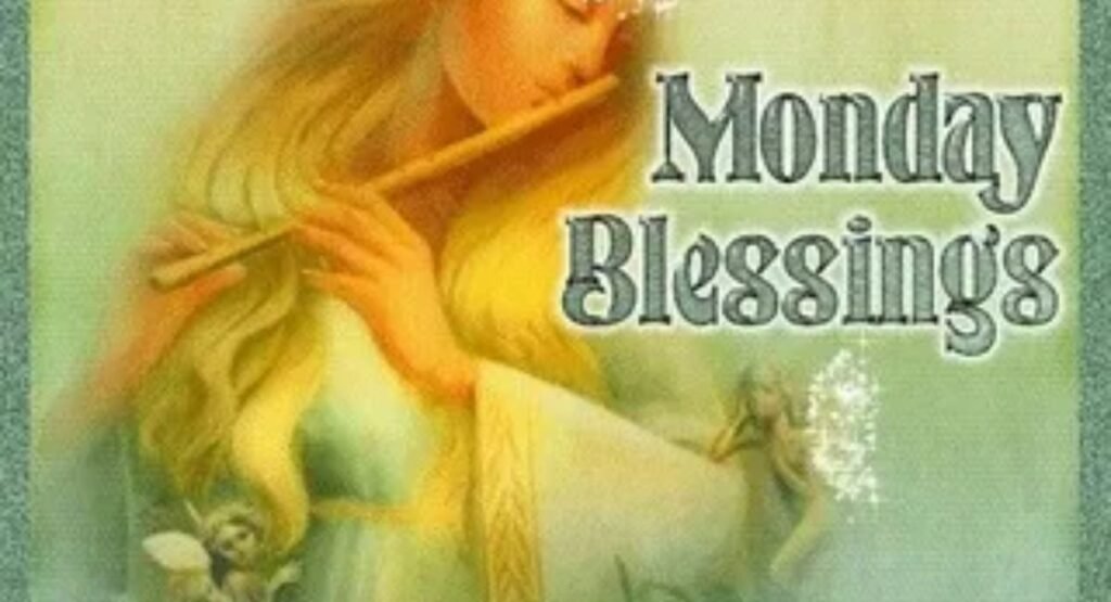 what is a monday blessings gif and why share one