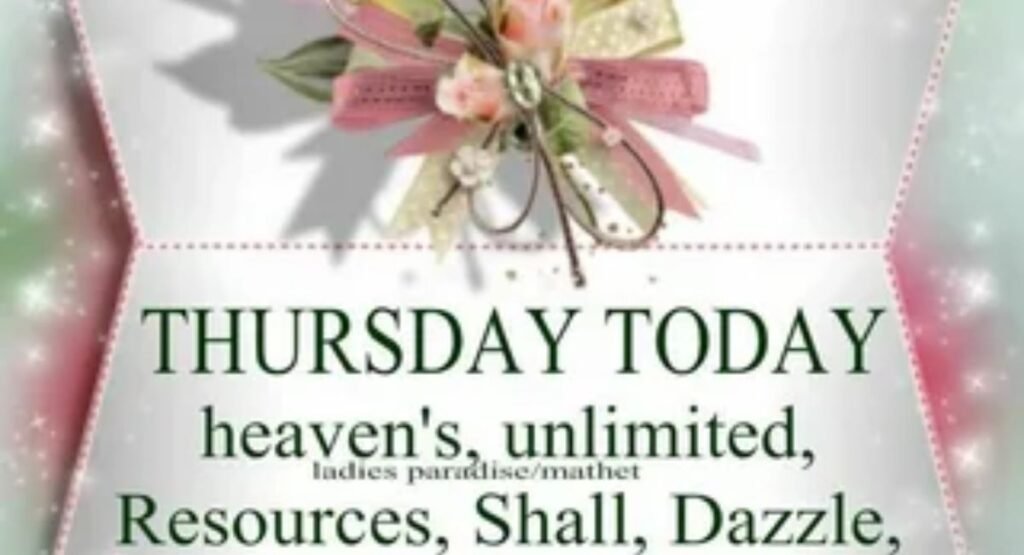 what makes a perfect thursday blessings gif