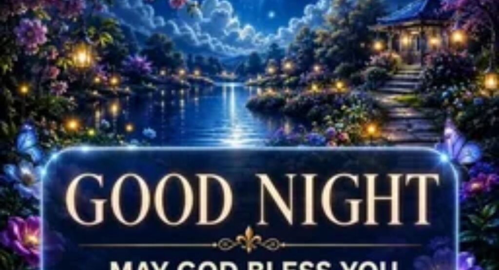 beautiful good night blessings images