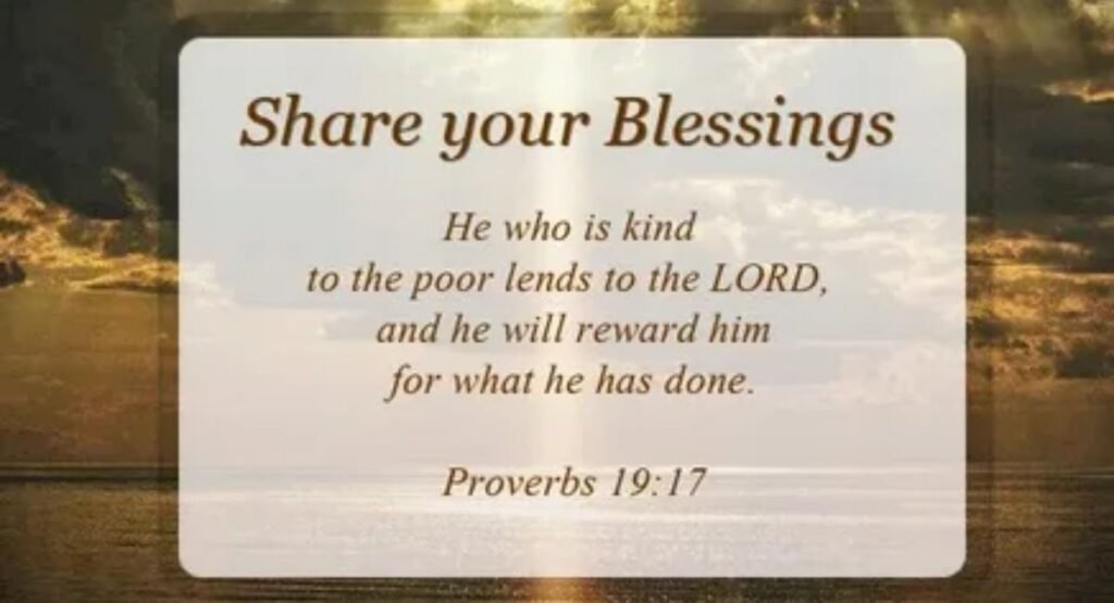 blessing others through service kindness and action