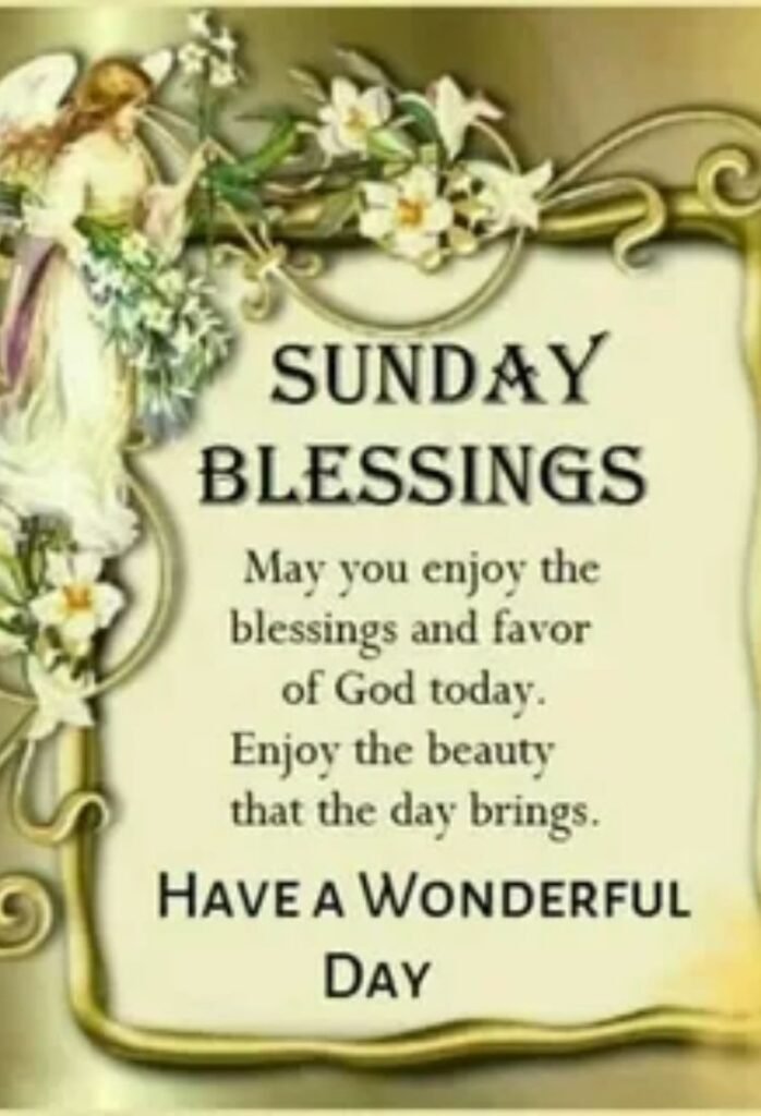 happy sunday blessings and messages