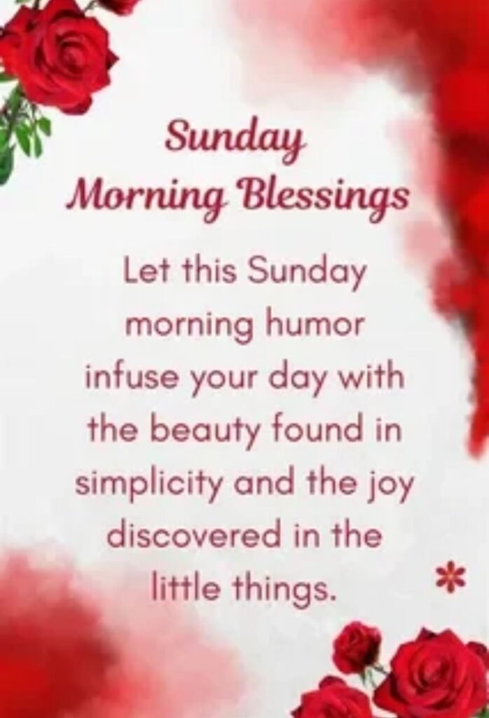 heartfelt sunday morning blessings for family and friends
