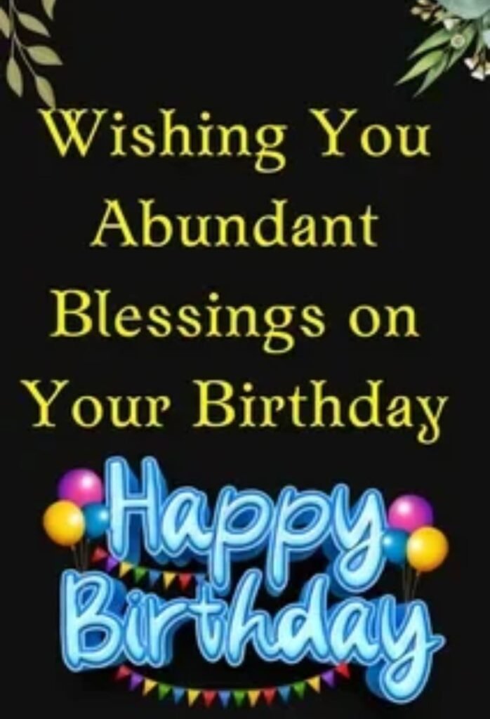 inspirational and spiritual birthday blessings