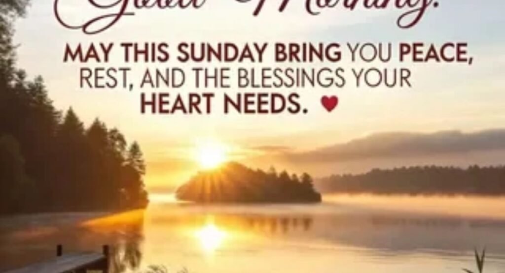 powerful inspirational sunday morning blessings