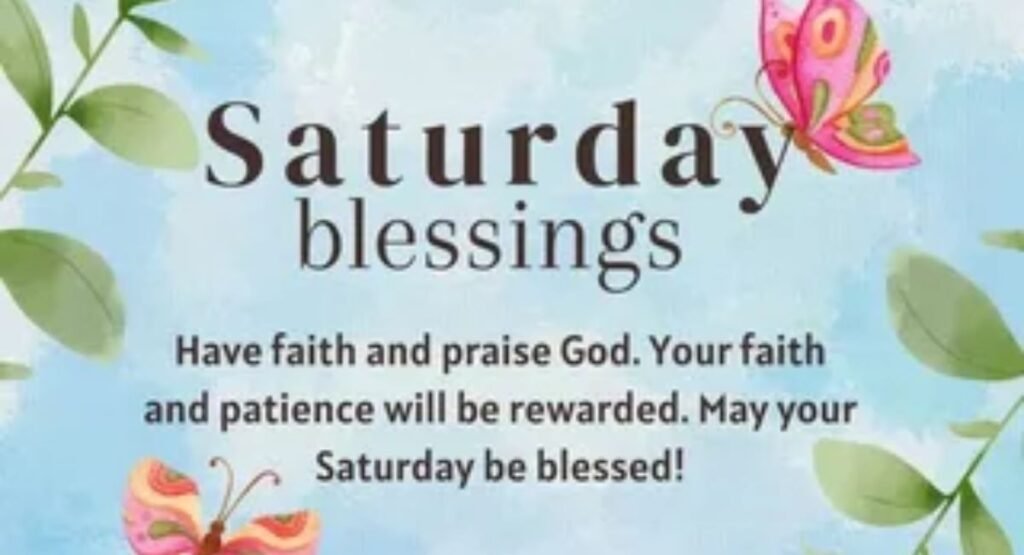 saturday blessings images