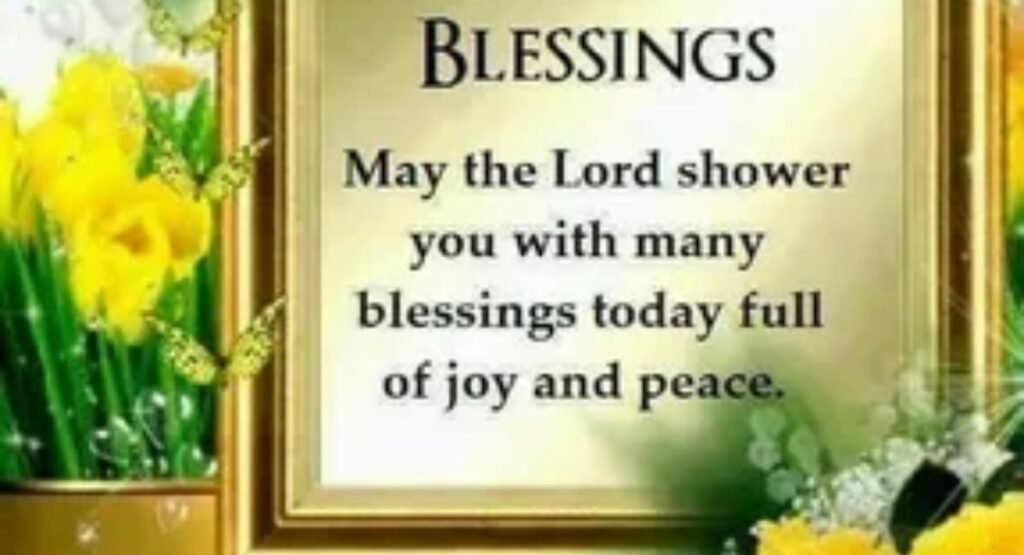 saturday morning afternoon evening and night blessings