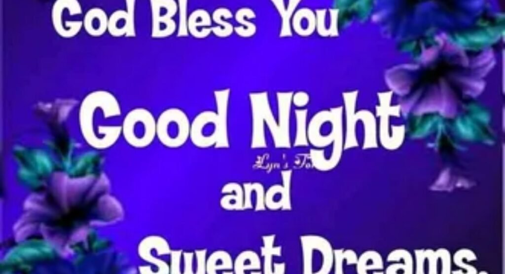 thankful good night blessings