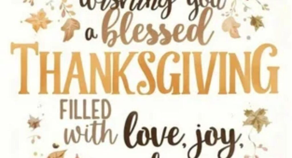 thanksgiving blessings for kids and large gatherings