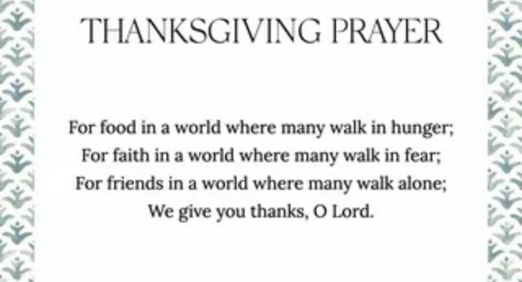 thanksgiving prayer heartfelt prayers of gratitude for family friends and blessings