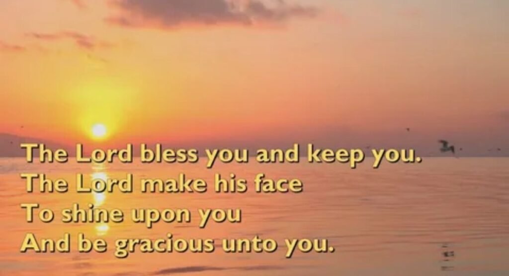 the lord bless you and keep you meaning of the priestly blessing