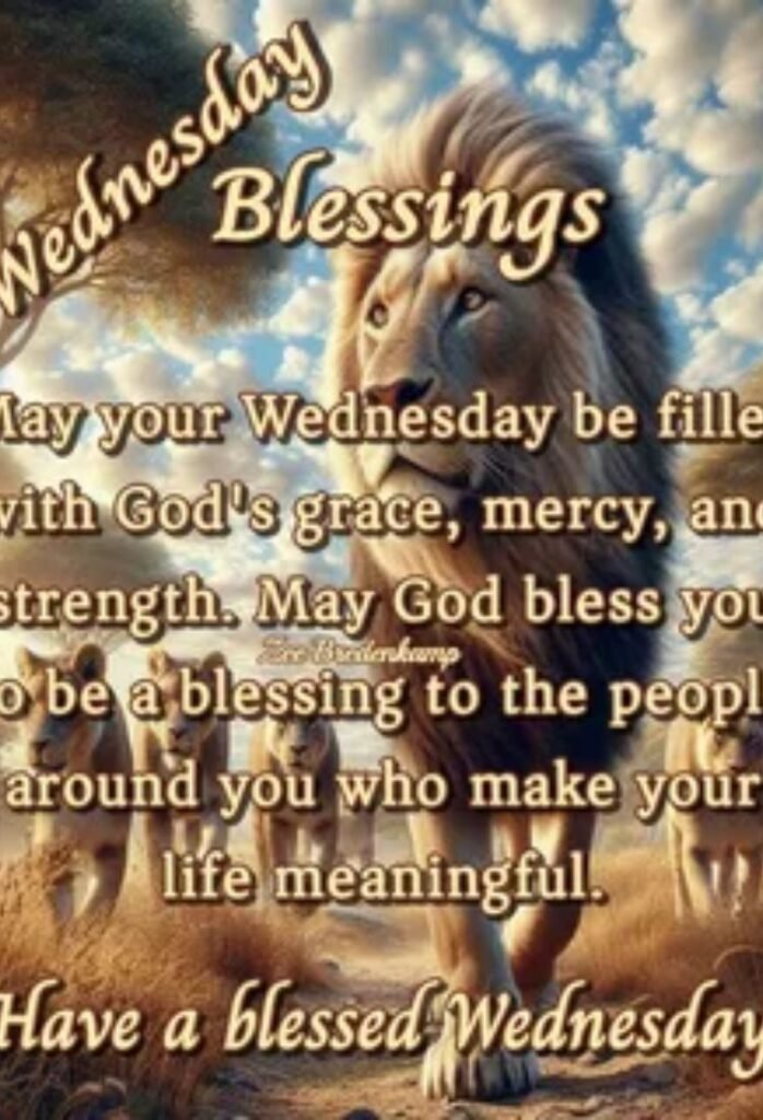 wednesday blessings images