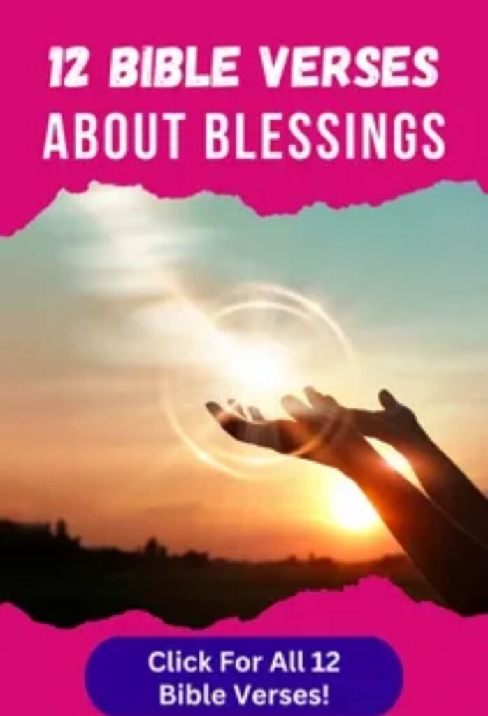 what does the bible say about blessings