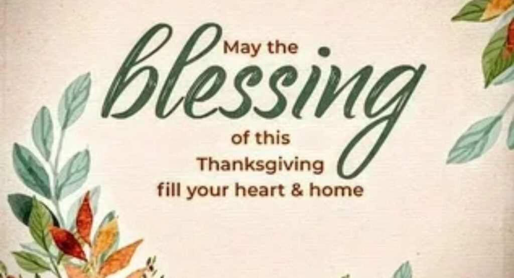 what is a thanksgiving blessing and why does it matter
